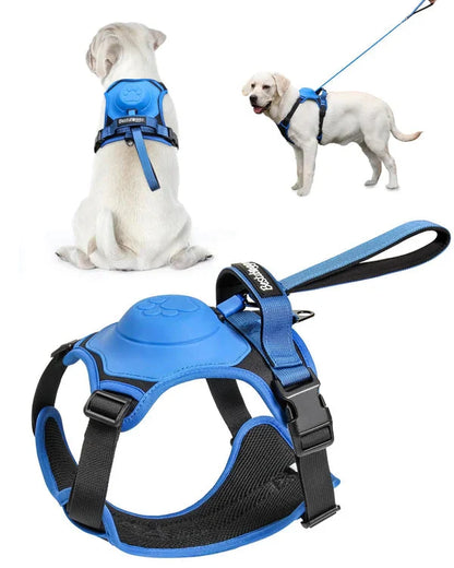 FurBuddy™ Dog Harness and Retractable Leash Set All-in-One