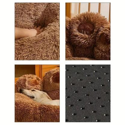 FurBuddy™ Bear Paw Pet Bed